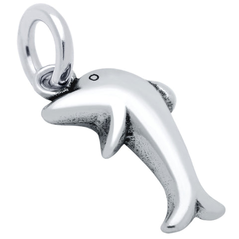 SILVER DOLPHIN CHARM